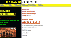 Desktop Screenshot of bau-keramik.de