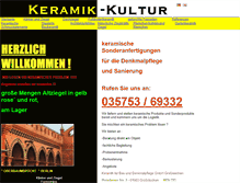 Tablet Screenshot of bau-keramik.de